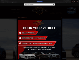 allcapitalmotors.com screenshot