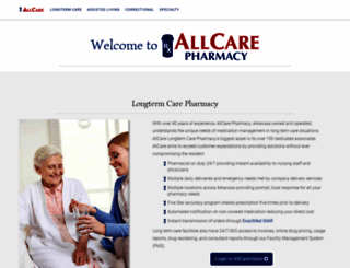 allcarepharmacy.com screenshot