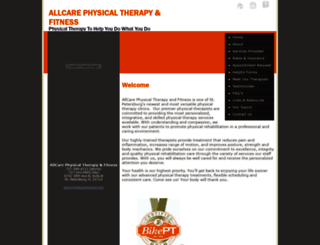allcaretherapy.com screenshot