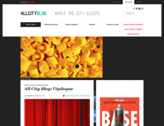 allcityblog.fr screenshot