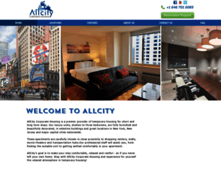 allcitycorporatehousing.com screenshot