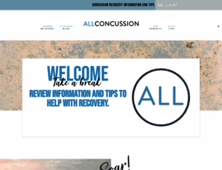 allconcussion.com screenshot