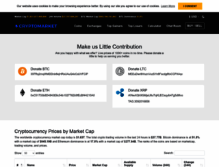 allcryptomarket.com screenshot