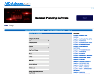 alldatabases.com screenshot