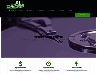 alldatarecovery.pl screenshot