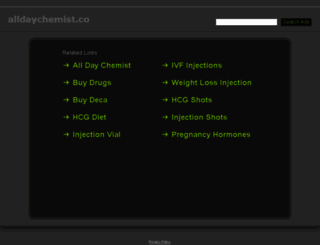 alldaychemist.co screenshot