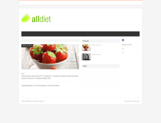 alldiet.org screenshot