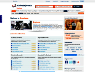 allebedrijveninenschede.nl screenshot