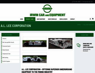 alleecorp.com screenshot