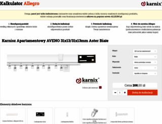 allegro.karnix.pl screenshot