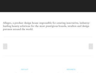 allegrocreativedesigns.com screenshot