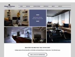 allegrointeriors.ca screenshot