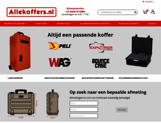 allekoffers.nl screenshot