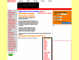 allemagnevoyage.com screenshot