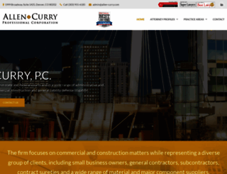 allen-curry.com screenshot