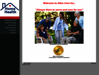 allencarehhs.com screenshot