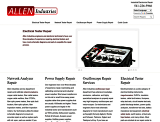 allenindustriesintl.com screenshot