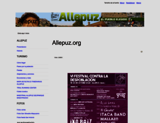 allepuz.org screenshot
