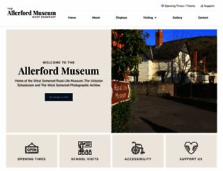 allerfordmuseum.org.uk screenshot