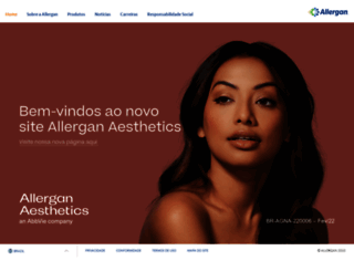 allergan.com.br screenshot