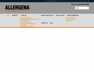 allergena.com screenshot