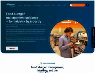 allergenbureau.net screenshot