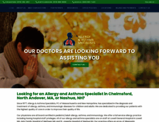 allergy-asthma.net screenshot