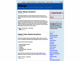 allergy-details.com screenshot