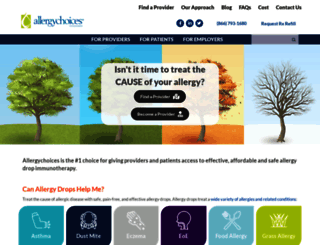allergychoices.com screenshot