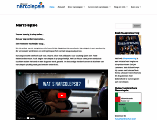 allesovernarcolepsie.nl screenshot