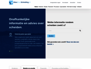 allesoverscheiding.nl screenshot