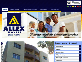 alleximoveis.com.br screenshot