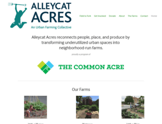 alleycat-acres.org screenshot