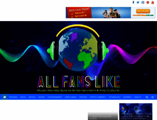 allfanslike.com screenshot