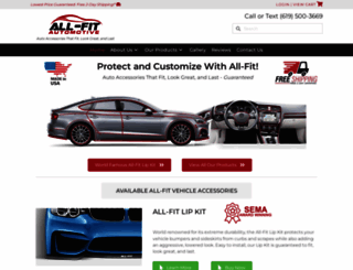 allfitautomotive.com screenshot