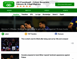 allfootballapp.com screenshot