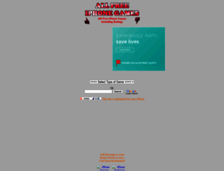 allfreeiphonegames.com screenshot