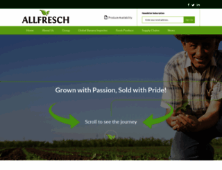 allfreschgroup.com screenshot