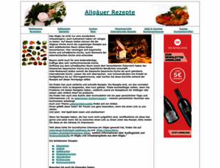 allgaeuer-rezepte.de screenshot