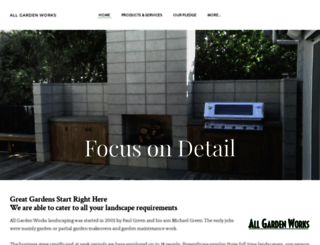 allgardenworks.co.nz screenshot