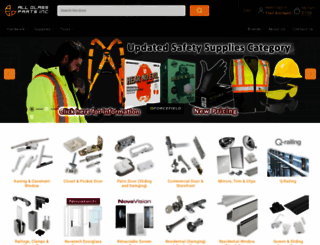 allglassparts.com screenshot