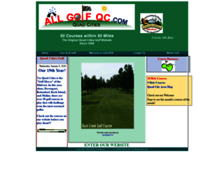 allgolfqc.com screenshot