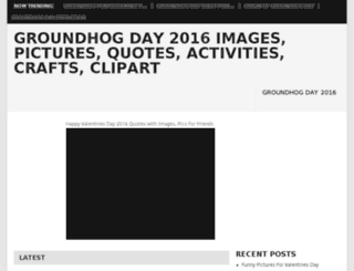 allgroundhogdayimages.com screenshot