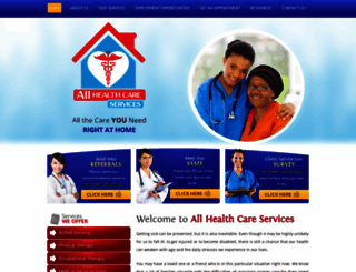 allhealthcarefl.com screenshot