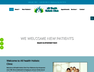 allhealthholisticclinic.com screenshot
