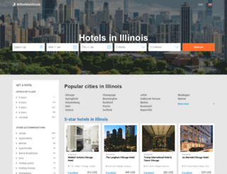 allhotelsillinois.com screenshot