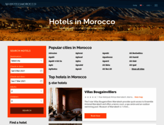 allhotelsmorocco.com screenshot