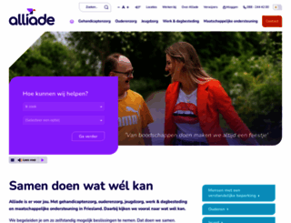 alliade.nl screenshot