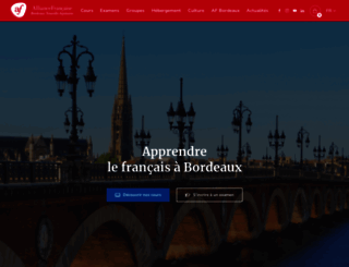 alliance-bordeaux.org screenshot