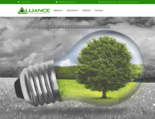 alliance-lighting.com screenshot